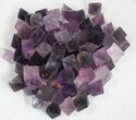 Small Purple Fluorite Octahedral Crystals - Photo 2